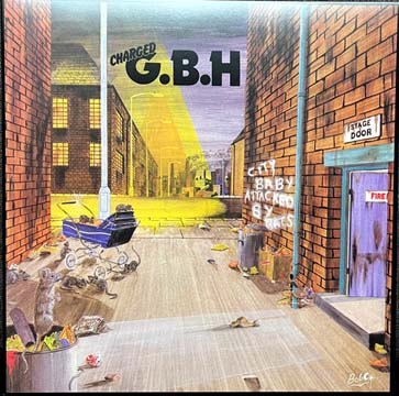 GBH "City Baby Attacked By Rats" LP (PNV) Splatter Vinyl